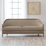 نمونه شبیه سازی شده پارچه مبلی آلدو کرم طرح موج فروشگاه پارچه مبلی کارما