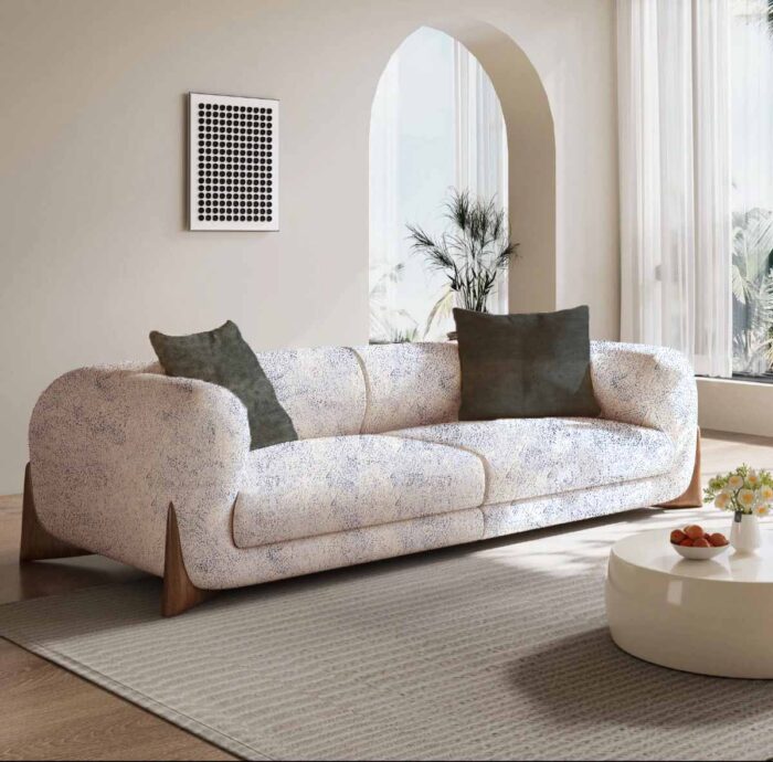 نمونه شبیه سازی شده پارچه مبلی هانزو کد 25 فروشگاه پارچه مبلی کارما