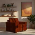 نمونه شبیه سازی شده پارچه مبلی اوریس کد 6401 فروشگاه پارچه مبلی کارما