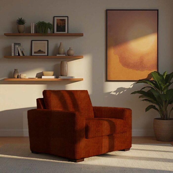 نمونه شبیه سازی شده پارچه مبلی اوریس کد 6401 فروشگاه پارچه مبلی کارما