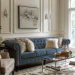 نمونه شبیه سازی شده پارچه مبلی پینار کد 19 فروشگاه پارچه مبلی کارما